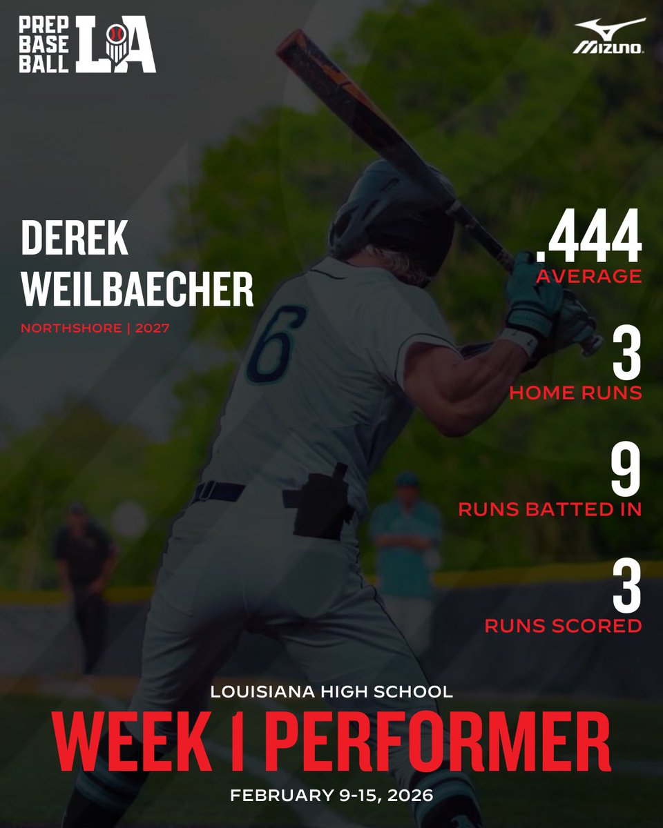 Prep Baseball Louisiana tweet media