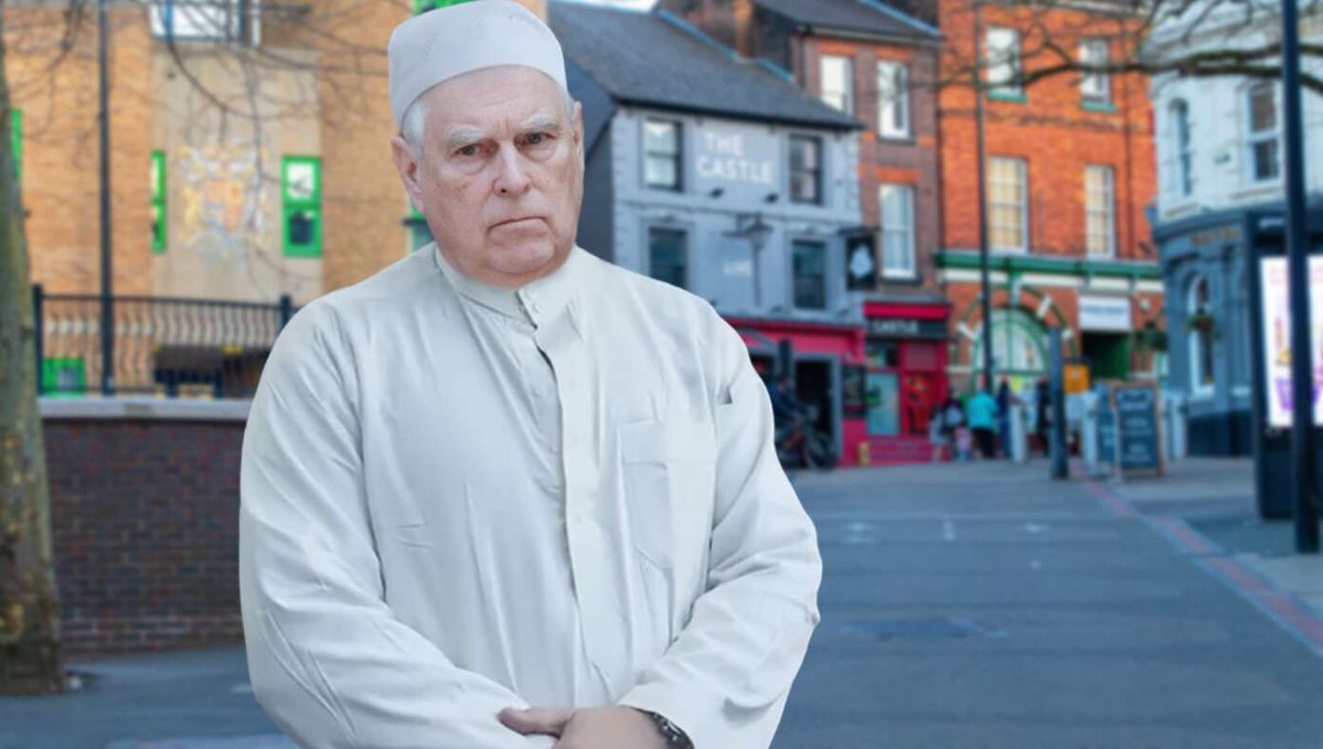 TheBabylonBee's tweet image. Prince Andrew Joins UK Muslim Rape Gang So He Can Keep Abusing Young Girls buff.ly/hHzDLqV