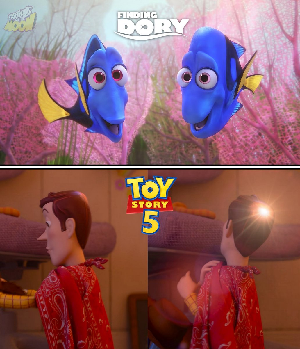 Lo logró. Pixar ya hizo un pez y un juguete CALVOS