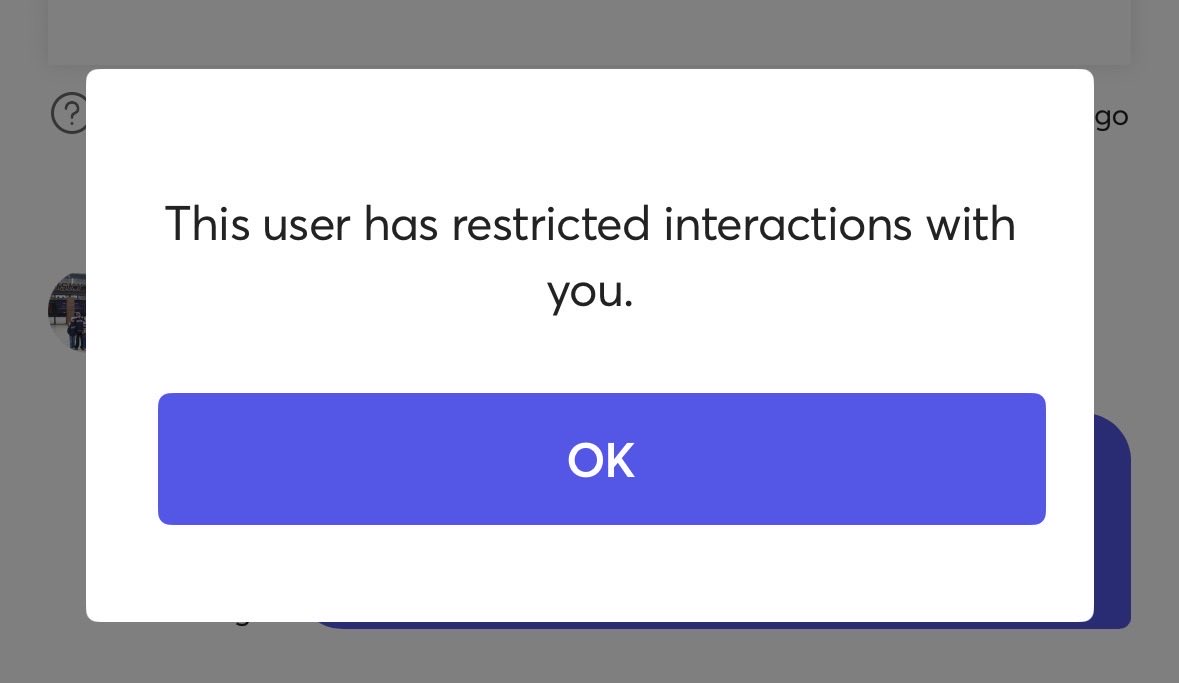 Looks like I got my first block on Mercari. That’s a shame