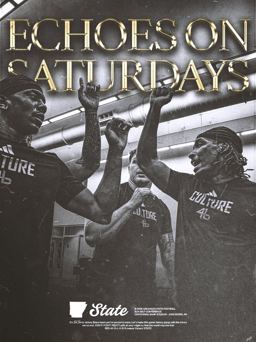 Arkansas State Football tweet media