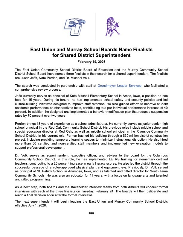 EastUnionCSD tweet media