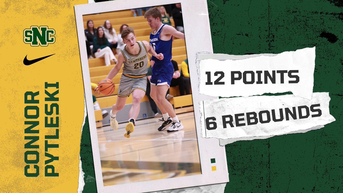 Top performers from last night’s game at MSOE! #gogreenknights⚔️