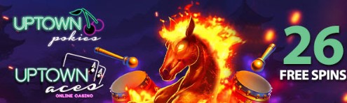 Chinese New Year - All Players Get 26 Free Spins on 'Blazing Horse' at Uptown Aces &amp; Uptown Pokies #onlineslotgames #onlinecasinopromotions #uptownacescasino #freeslotspins
streakgaming.com/forum/threads/…