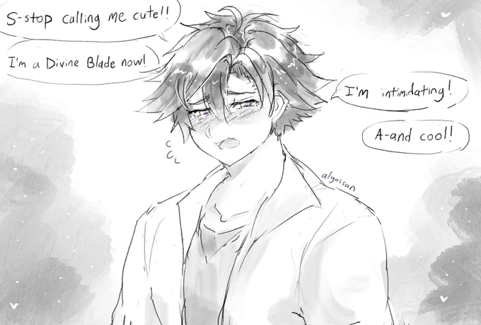 Self-indulgent warmup sketch today… 