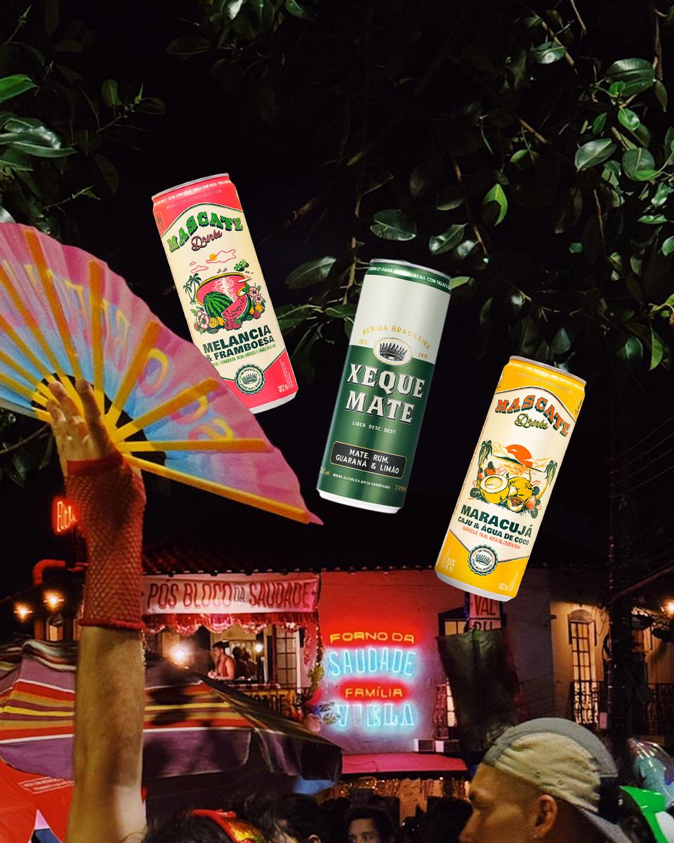 Internautas elegem Mascate Drinks™ como a Melhor Bebida do Forno da Saudade™ #bebacommoderação