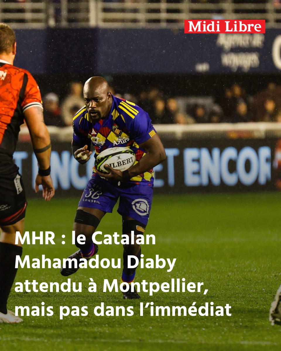 MHR : le Catalan Mahamadou Diaby attendu à Montpellier, mais pas dans l’immédiat
➡️ l.midilibre.fr/Y0lI