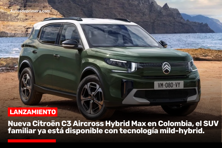 Autosdeprimera's tweet image. #LANZAMIENTO | La nueva Citroën C3 Aircross Hybrid Max se destaca frente a las demás versiones por su motor turbo de 1,2 litros con sistema MHEV y la configuración de cinco puestos. #Citroen 

Más novedades aquí: autosdeprimera.com/autos-de-prime…