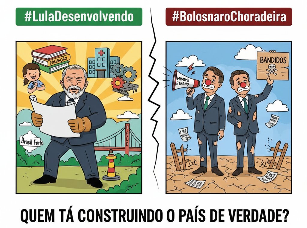 PGiolli16558's tweet image. Bolsonarista vendo notícia boa do governo: 'MAS E O BOLSONARO???'
Kkkk mimimi eterno.
Lula tá trazendo investimento, soberania e respeito internacional.
Vocês: choradeira, fake news e defesa de golpista.
Escolham ser relevante um dia.
#SEMAnistia #EsquerdaForte 
#Lula2026
