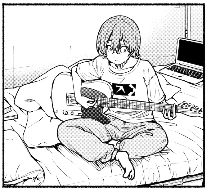 今月号のミナエボ、新キャラのキッコが出ます。
ナカムラの妹。
一言も喋りませんが。

連載前に「この子を描けたらいいなぁ」と思っていたキャラなので描けて嬉しかった・・・! 