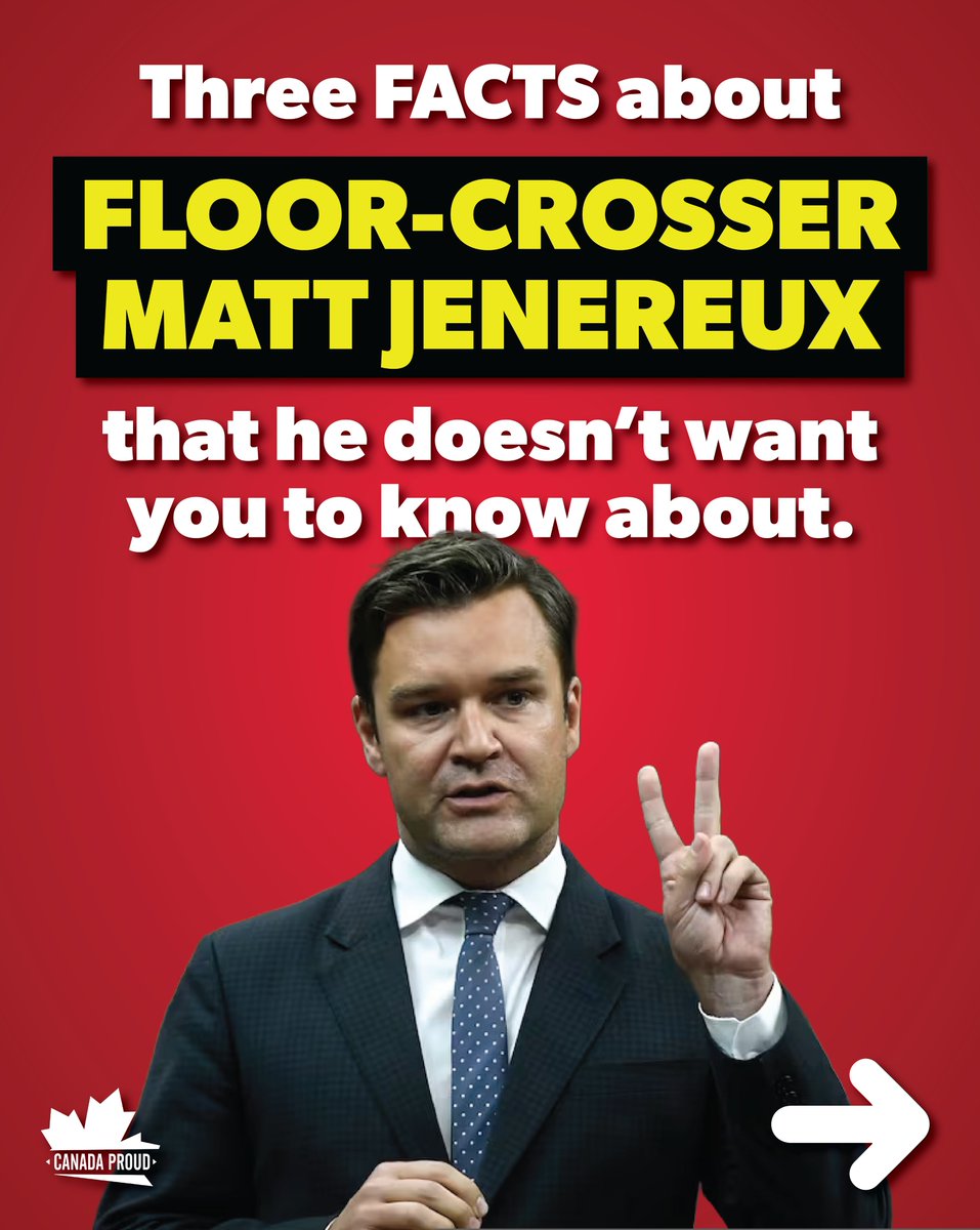 Matt Jeneroux would be very upset if these facts began circulating around... 🧵