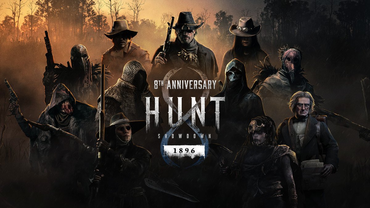 Our Hunt 8th Anniversary Steam Sale is live! 🎆♾️

Thank you, Hunters, for 8 years of legendary moments in the bayou.️ The celebration starts today and runs all weekend with special discounts on Steam!

Hunt your deals: store.steampowered.com/developer/Cryt…