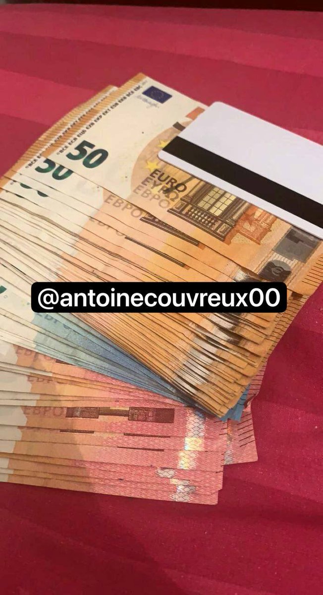 Servez-vous des cartes clonées pour arrondir vos fins de mois, accroître vos revenus et ne plus vous retrouvez dans une merde financière ❌.
La meilleure des publicités est un client satisfait ✅
Venez en privé ou 
Télégram ➡️@antoinecouvreux00