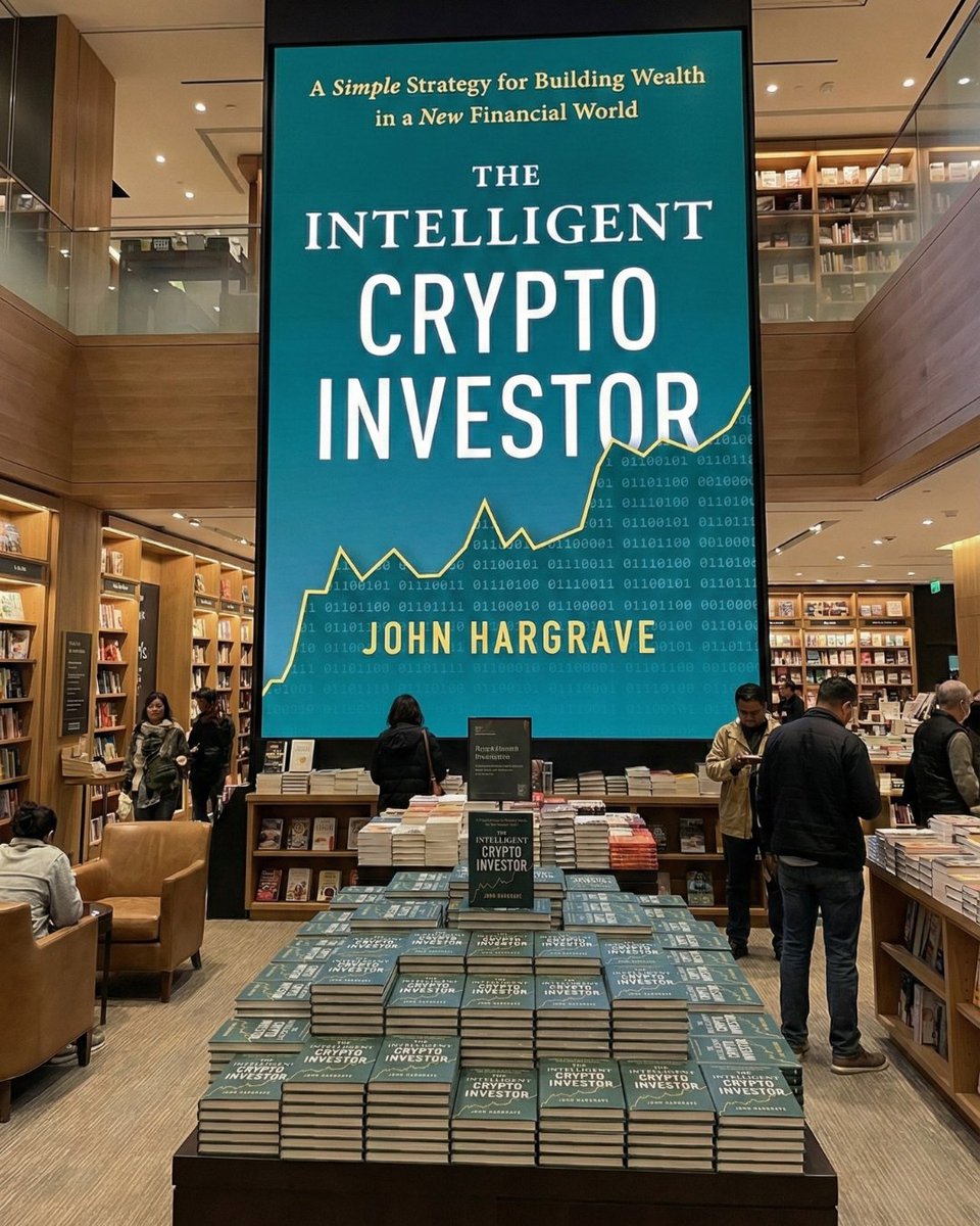 The first printing … of many, many more to come. 
Order now: amazon.com/Intelligent-Cr…