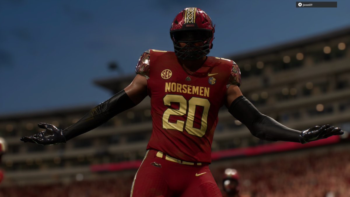 Voodoo_NECF27's tweet photo. Junior SS Jameson Rosen has continued where he left off in last year’s NCG, with 3 pick 6’s in 4 user games this season. 

#NECFClips https://t.co/rNM7cXCLiX