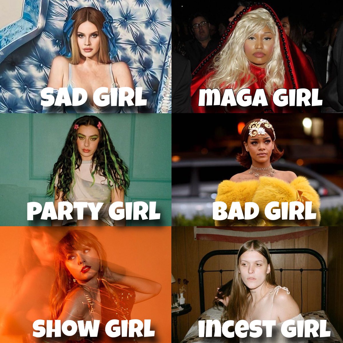 pop girls in the industry ❤️