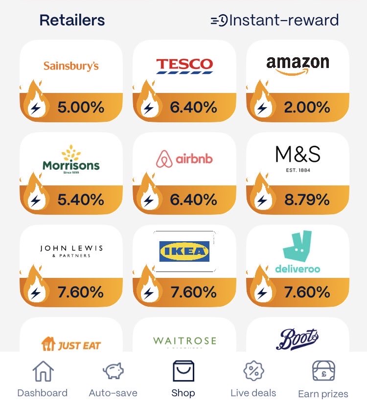 Hi all! 👋🏻 

If you have a mortgage the <a href="/SpriveApp/">Sprive</a> is definitely worth getting 👍🏻

Cash back on everyday purchases that get pay straight to your mortgage 😲

If you want to give it a go, sign up below and you’ll get £5 towards your mortgage 🔥

linkprod.sprive.com/refer?code=55R… 🥳