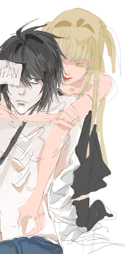 lusonkey's tweet photo. If you’re curious about my stance in the Death Note, I’ll tell you firmly: I’m a die-hard L bottom supporter.
This should clear up any confusion about my art and posts, because I will never create anything where L is the top—not even if he’s paired with a female character. https://t.co/fgqZnP6HeS