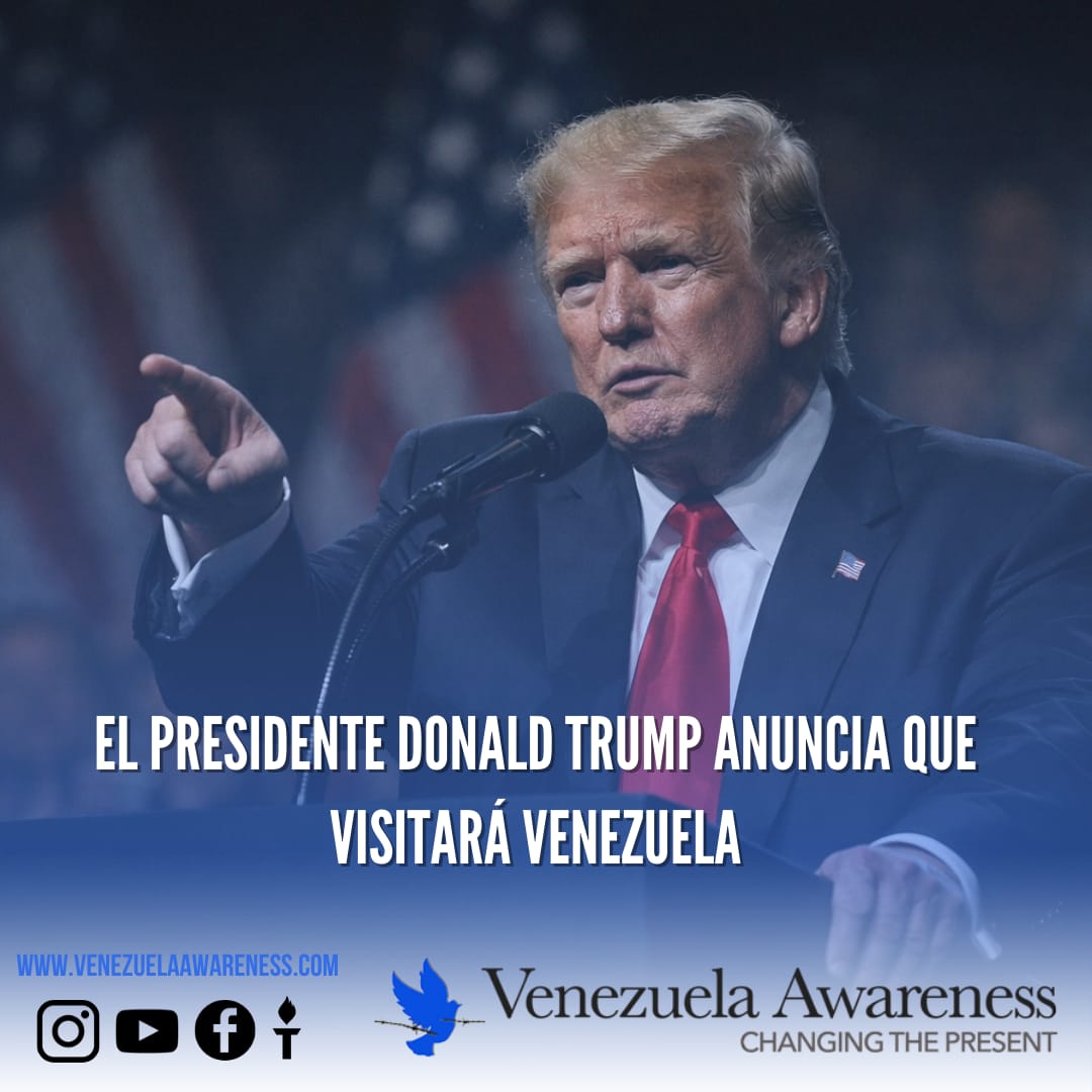 🚨VISITA HISTÓRICA A VENEZUELA🚨

El presidente de EE.UU., Donald Trump, anunció su intención de realizar una visita oficial a Venezuela. Aunque aún no se ha definido la fecha, aseguró: “Visitaré Venezuela”.
venezuelaawareness.com/2026/02/el-pre…