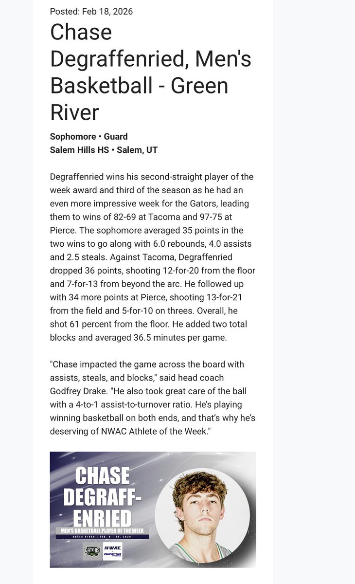 GreenRiver MensBBall tweet media