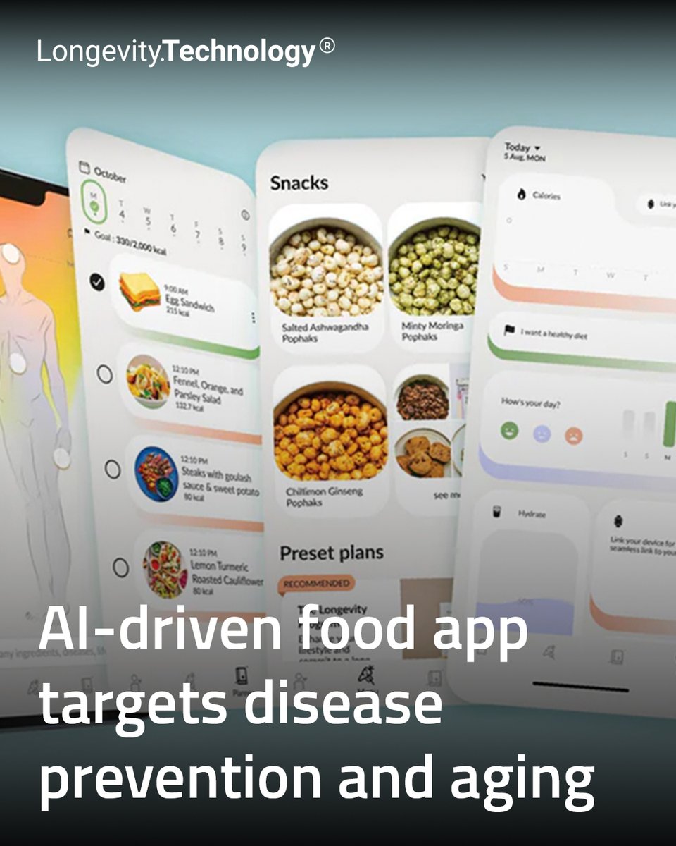 LongevityTech's tweet image. Foodhak is using AI to make everyday eating more personal, more preventive and better aligned with long-term health.

longevity.technology/news/ai-driven…

#longevity #FoodTech #PrecisionNutrition #DiseasePrevention #HealthyEating #AIInnovation #PreventiveMedicine #Healthspan