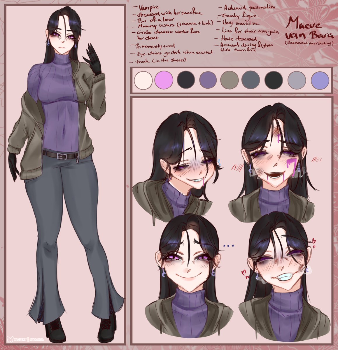 Hibahria_'s tweet photo. Maeve van Bara || new OC💜
SFW
•
#OriginalCharacter #OC #イラスト https://t.co/Q7czIJoew6
