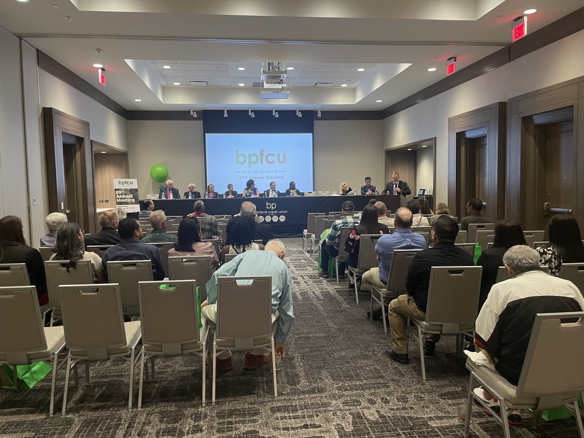 bpfedcu's tweet photo. 💚✨89 years strong &amp; counting! Thanks to everyone who joined our Annual Meeting; BP Federal Credit Union wouldn’t be the same without you.
📊🤝💰

#mybpfcu #annualmeeting #credituniondifference https://t.co/AjqgbjLmF4