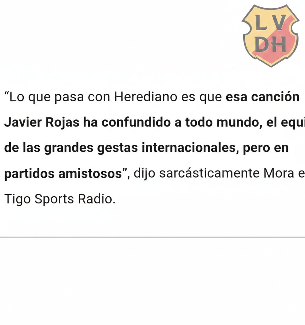 lavozherediana's tweet photo. Esta es la opinión de Jose Eduardo Mora, sobre la participación de su Cartagines en Concachampions. Siempre exacto en sus comentarios sobre Cartagines, felicitaciones Morita. https://t.co/0eTK0uGzK7