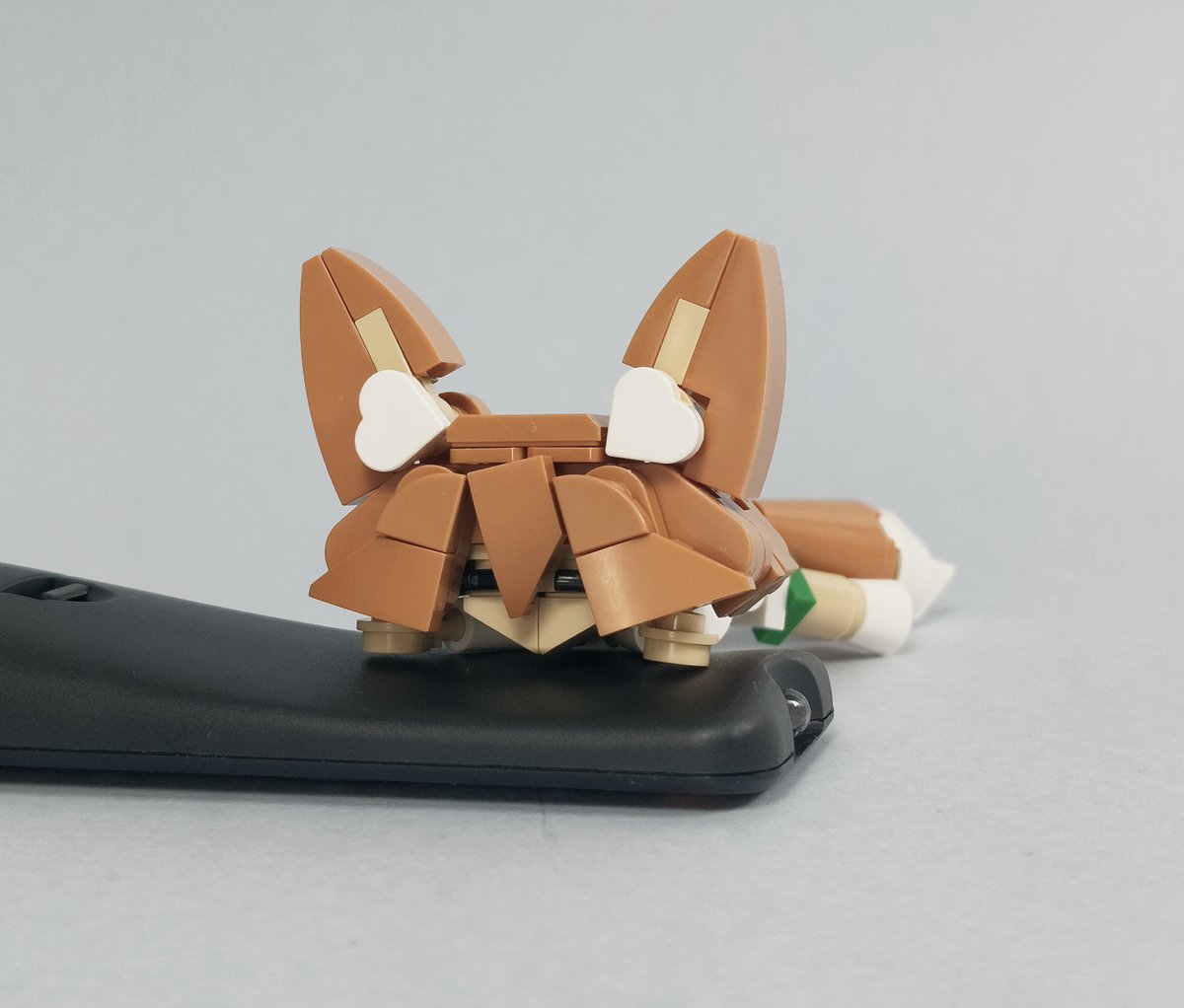 kingzoey_'s tweet photo. using the fox teto face design for a smol lego nesoberi tsukasa   :3

#lego #touhou #東方 https://t.co/ijFXW5rqMM