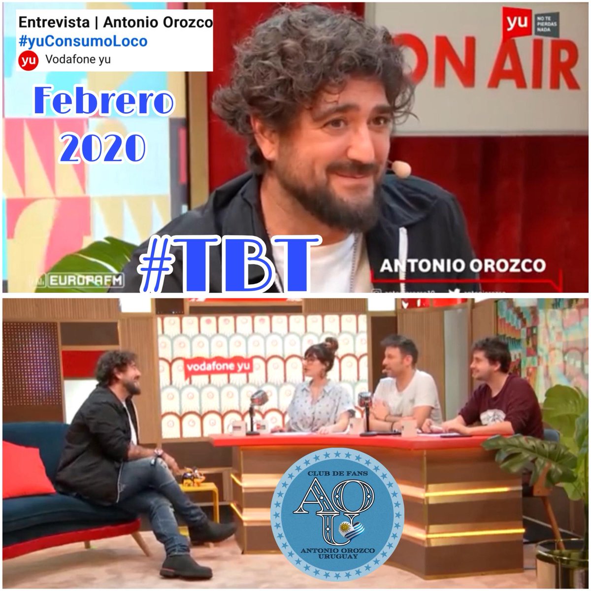 #tbt❤️ <a href="/antoniorozco/">Antonio Orozco</a> #año2020 🫶❤️😍

<a href="/UMUruguay/">Universal Music Uruguay</a> <a href="/UMArgentina/">Universal Music Argentina</a> <a href="/UniversalSpain/">UniversalMusicSpain</a>

#ororzco #antoniorozco #antonioorozco