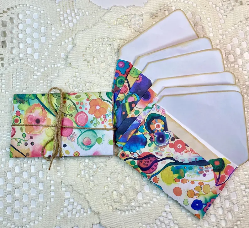 paperbeadboutiq's tweet photo. Handmade Mini Envelopes, Whimsy Floral, Junk Journal Ephemera, Set of 6
https://t.co/9FjEMtIzxv #handmademinienvelopes #lunchboxnotes #scrapbookephemera #journalingephemera #junkjournaling https://t.co/ukXLVQPqvU