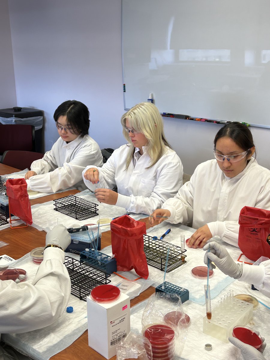 UConnAHS's tweet image. Our students toured @uconnhealth labs!

"The experience gave me an educational glimpse into the lives of various Medical Lab Scientists." - Alexa Lewis, AHS sophomore

MLS Grad Program: tinyurl.com/55mr7d8e
MLS Undergrad Program: tinyurl.com/4y59d2ds

@UConnCAHNR