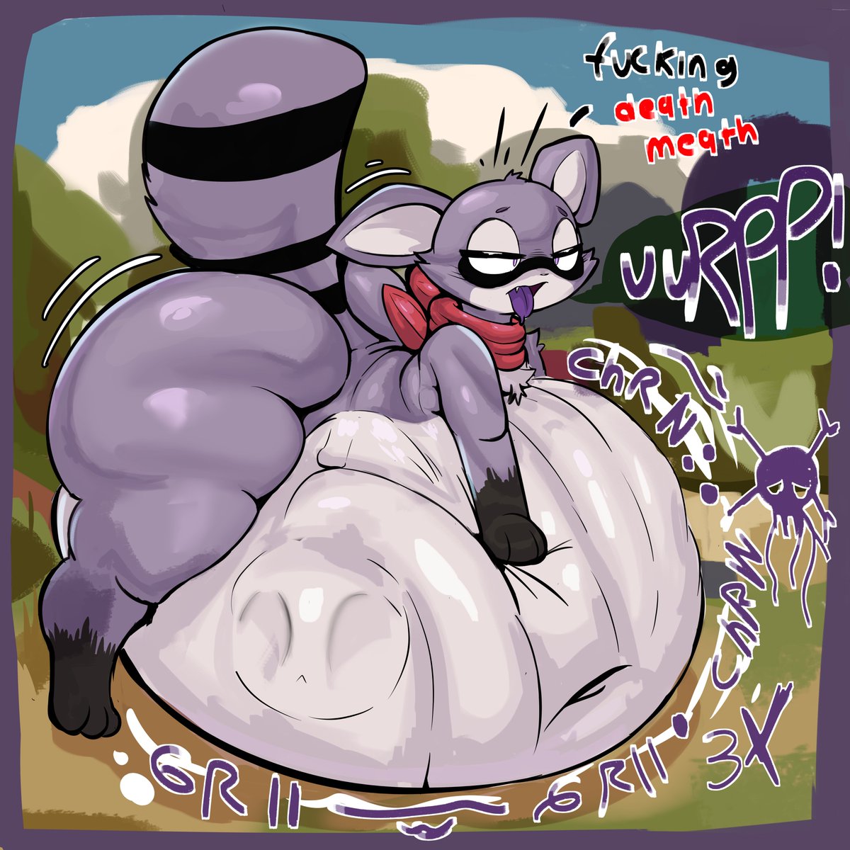 dimbetosnake's tweet photo. Funny idea, Rakon becoming real just to churn you and kill you with his guts just because he didn't like your preferences. Completely reasonable :3c https://t.co/FwyUgbkp46