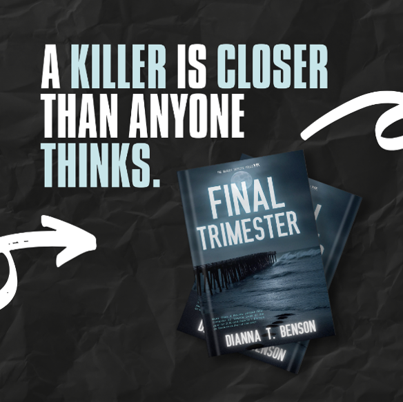 What if you see a killer before the police do?
A paramedic connects the clues no one else sees.
 Purchase now!
booksamillion.com/p/Final-Trimes…
#diannatbenson #thehiddenson #finaltrimester #persephonesfugitive #mysterythrillers #suspenseandthrillerbooks #mysterybooksforadults #bestbook