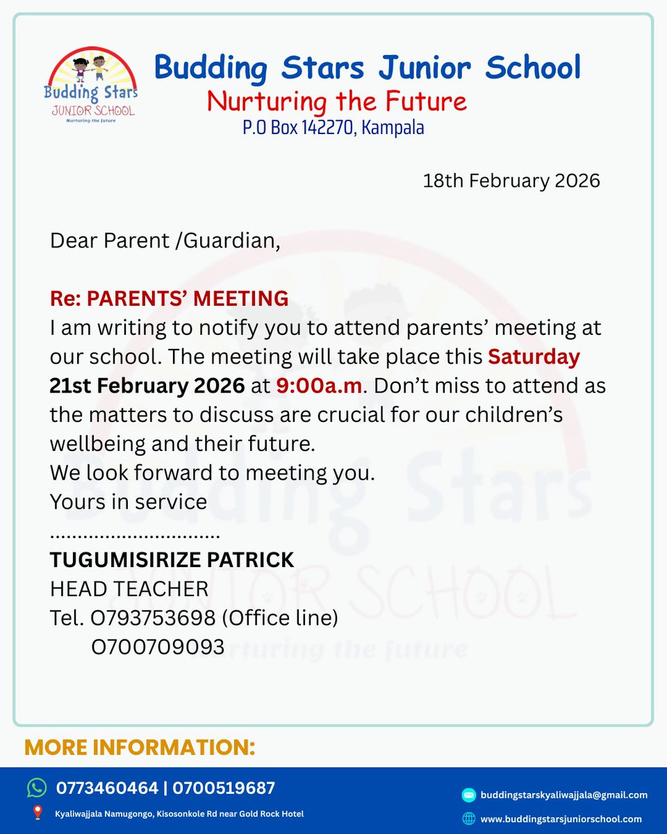 Budding Stars Junior School tweet media