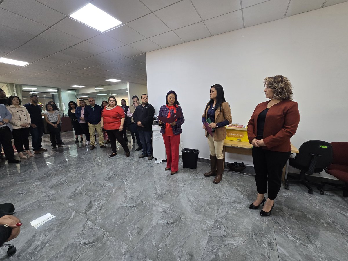 El día de hoy se nombró  la Ing. Arq. Maribel Velázquez Mendoza como Coordinadora de Estructuras Educativas y de la Ing. Cinthya Azucena Pérez Benítez como Coordinadora de Proyectos de la Secretaría Académica. 

Éxito en esta nueva encomienda.

#IdentidadPolitécnica