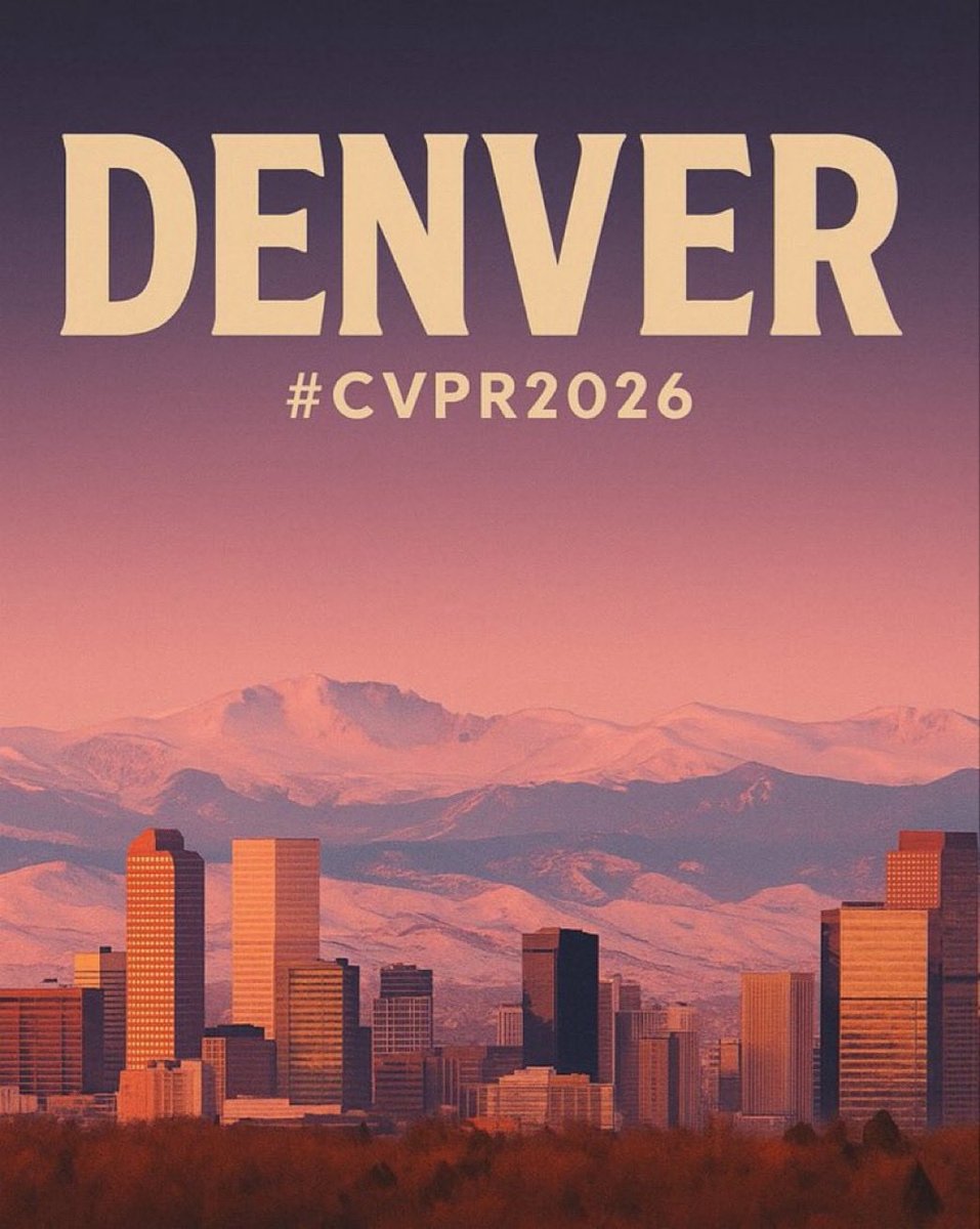 #CVPR2026 tweet media