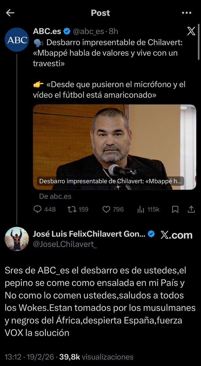 Chilavert está en llamas.😂