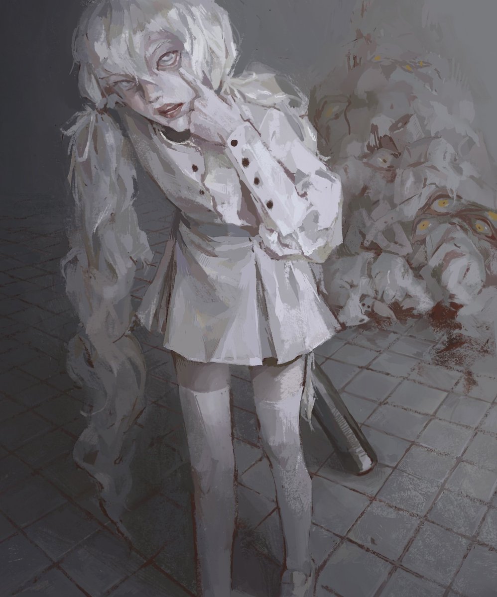 I wanted to redraw my old fan art
#hellocharlotte #q84