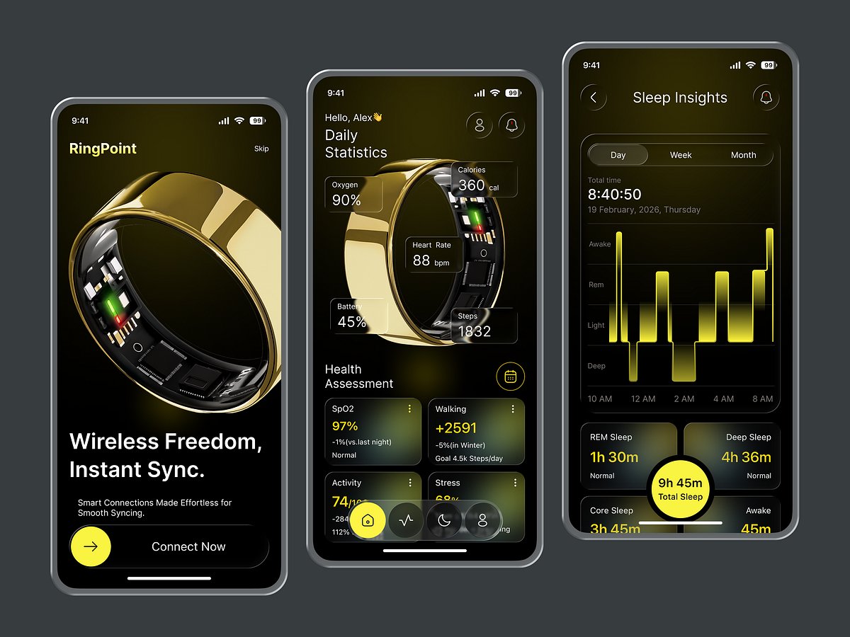 Ring Health Tracker Mobile App

Let’s connect and collaborate 👇

📲 Telegram: t.me/mamun9940

📧 Email: mamunahamed9940@gmail.com

💬 WhatsApp: wa.me/8801776701998
