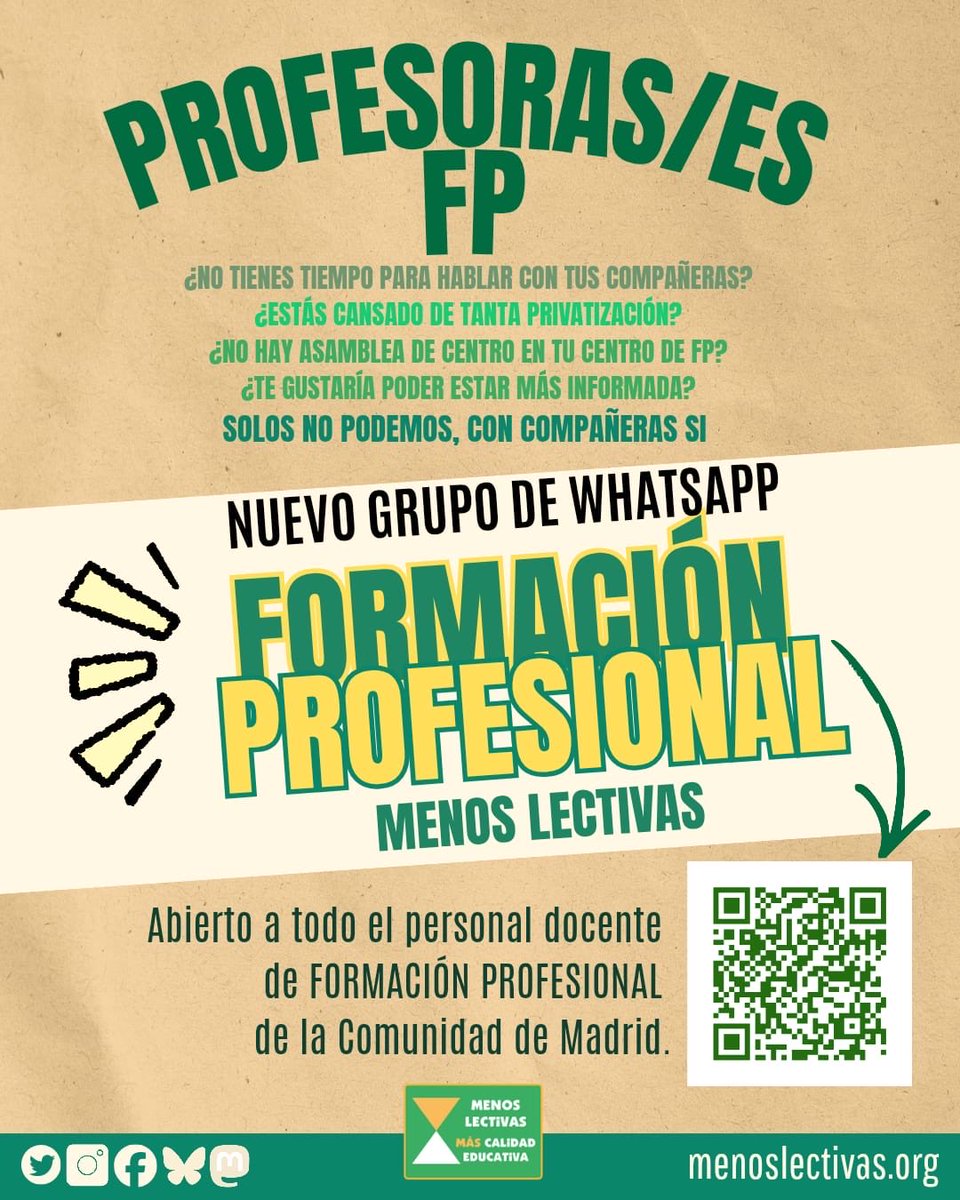 Asamblea Menos Lectivas #SalvemosLaPública tweet media