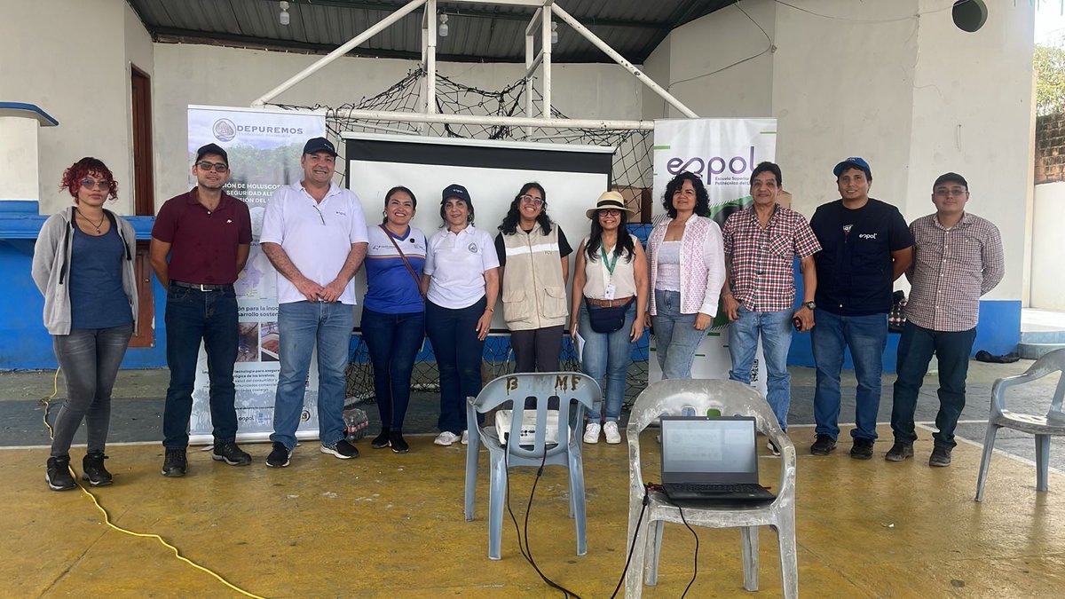 fcvespol's tweet photo. ¡Impulsamos la seguridad alimentaria! 🐚🔬 El proyecto DEPUREMOS inició jornadas de diagnóstico en Isla Puná, Huaquillas y Puerto Jelí para implementar sistemas de depuración de moluscos.
Noticia Completa 🔗 https://t.co/SIR8TXNlsM
#ESPOL #SeguridadAlimentaria #Ecuador #VLIRUOS https://t.co/5Bf1h8jzLK