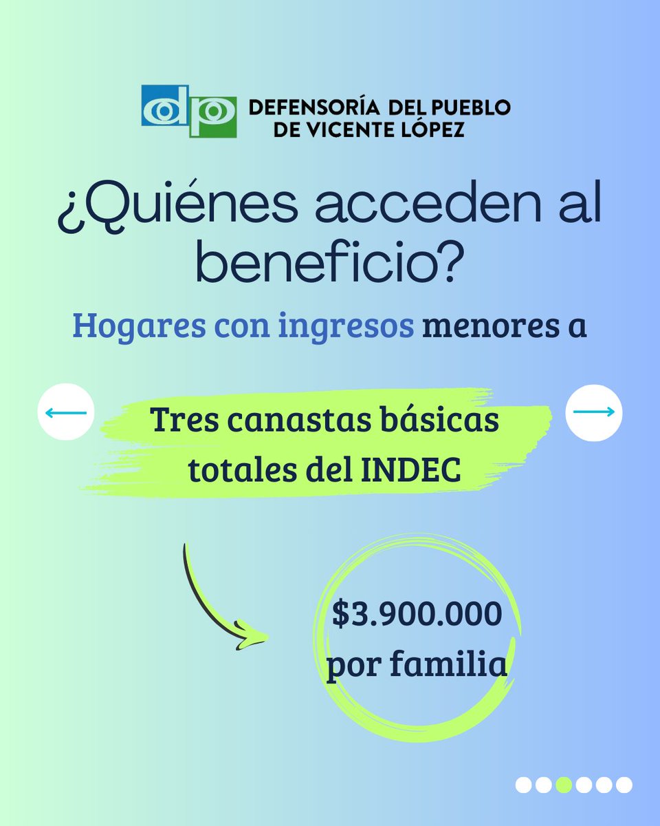 Defensoría del Pueblo de Vicente López tweet media