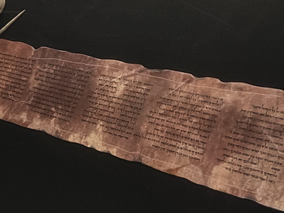 JamesAHoffmanJr's tweet photo. Had an amazing time at @museumofBible , especially seeing the DSS! https://t.co/muX1bklRFZ