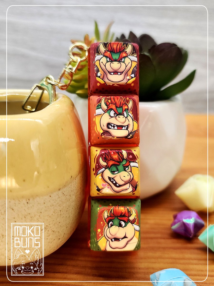 mokobuns's tweet image. Personally I think Peach should be with Bowser instead because freaking look at this gorgeous man

Find the baddest boy on my Etsy

etsy.com/listing/443766…

#Bowser #keycaps #keyboard #keebs