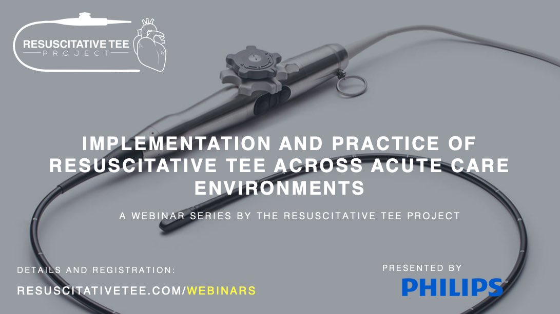 Resuscitative TEE Project tweet media