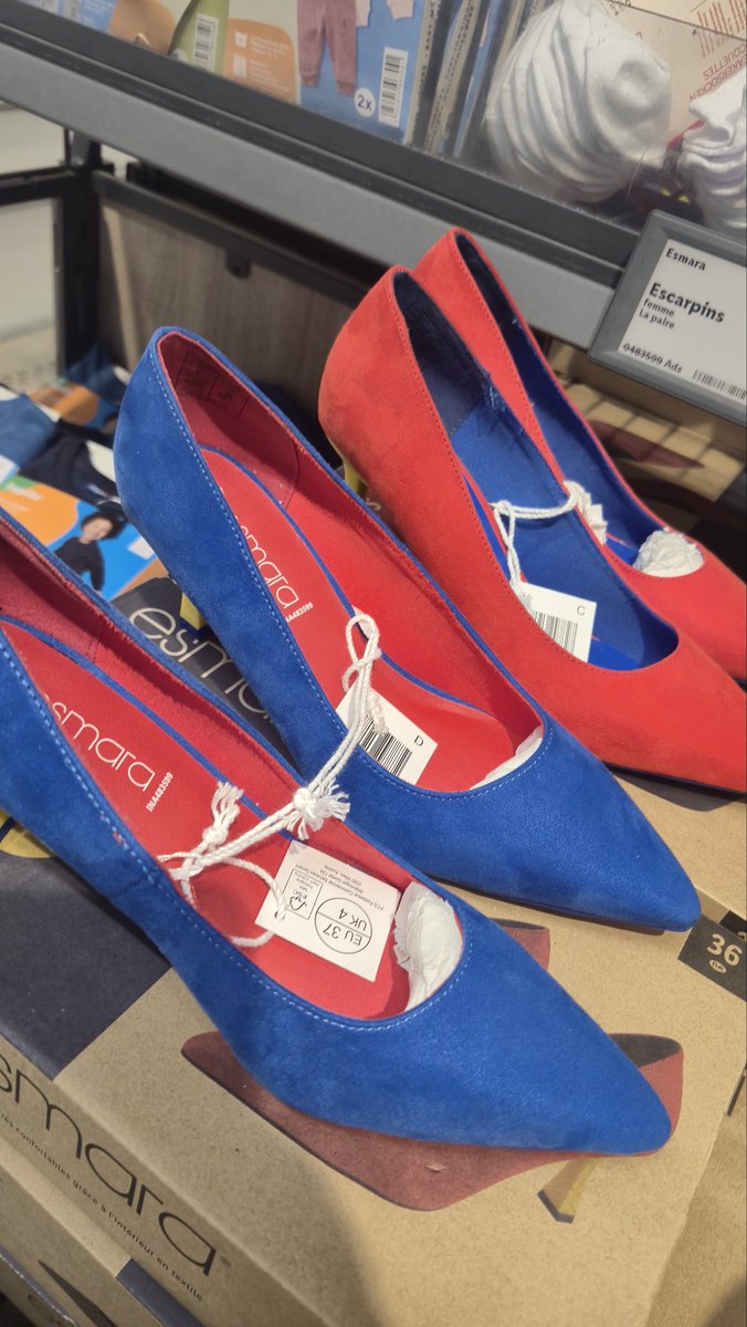 _dams40's tweet photo. @toutbeautout9 et les escarpin  👡  lidl https://t.co/jwHZ4z6VV9