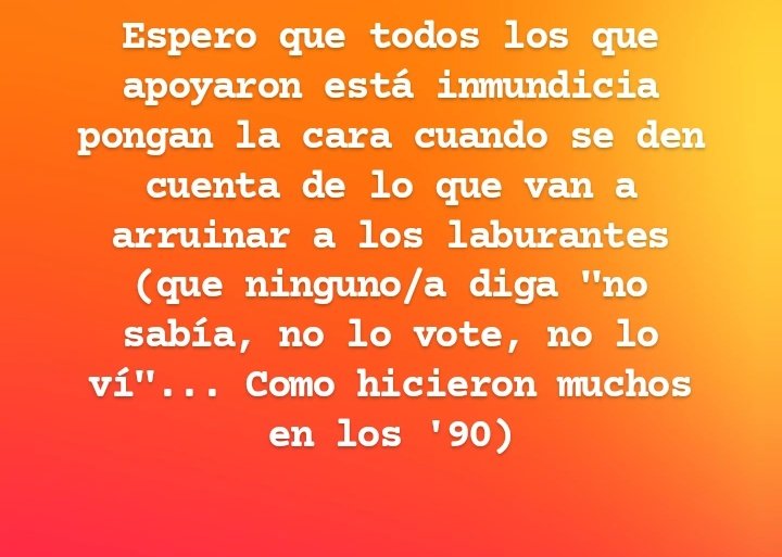 No sé hagan los pelotudos/as...