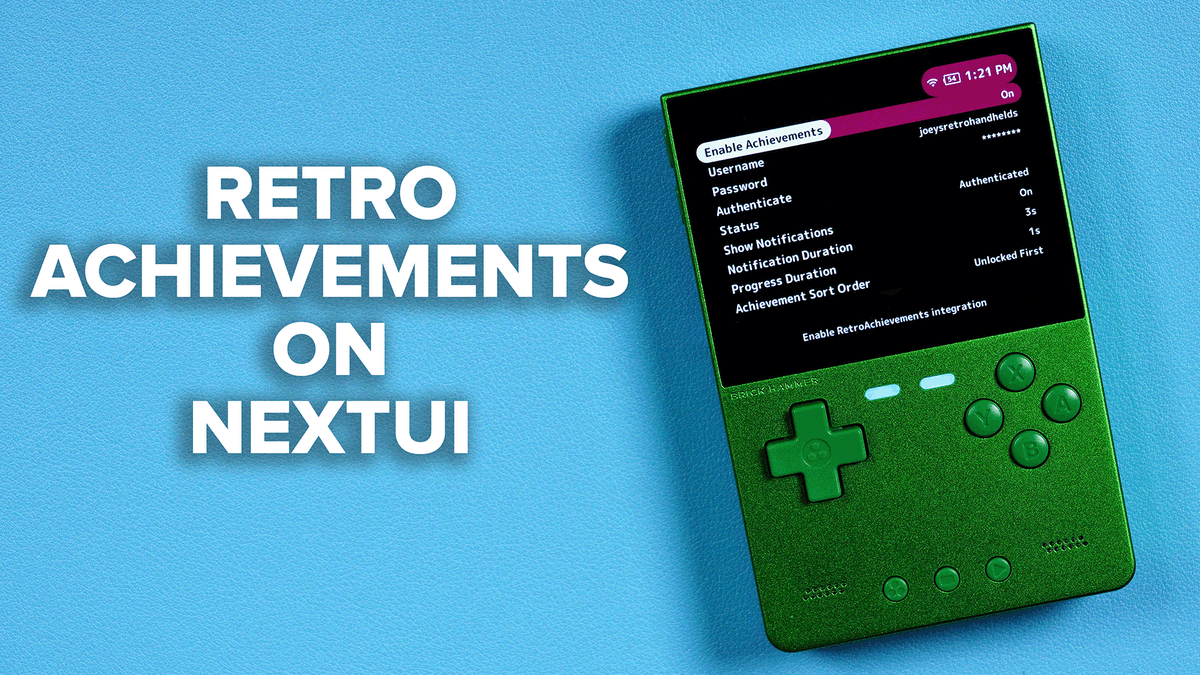 Joey's Retro Handhelds tweet media