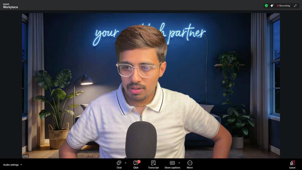 Shubhamdotcom's tweet image. 4th Tea Class successfully completed!
Har session ke saath learning aur clarity dono grow ho rahe hain.
Grateful for the knowledge, experience, and continuous improvement journey.
Looking forward to the next class! 🚀
#Learning #ChaiCode #Cohort #LearnInPublic #Cohort26